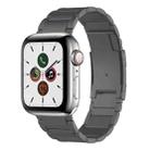 For Apple Watch Series 5 44mm Titanium Metal Watch Band(Grey) - 1