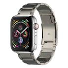 For Apple Watch Series 4 44mm Titanium Metal Watch Band(Titanium) - 1