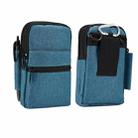 Denim Casual Waist Bag Crossbody Shoulder Bag(Blue) - 1