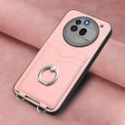 For Nothing Phone 3a Pro R20 Ring Card Holder Phone Case(Pink) - 2
