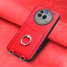 For Nothing Phone 3a Pro R20 Ring Card Holder Phone Case(Red) - 2
