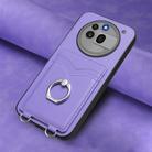 For Nothing Phone 3a Pro R20 Ring Card Holder Phone Case(Purple) - 2