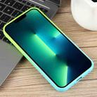 For iPhone 13 Pro Max Honeycomb Cooling Aromatherapy MagSafe Phone Case(Green Blue) - 3