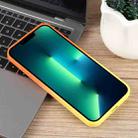 For iPhone 13 Pro Gradient Color Honeycomb Aromatherapy MagSafe Phone Case(Orange Yellow) - 3