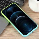 For iPhone 12 Pro Max Gradient Color Honeycomb Aromatherapy MagSafe Phone Case(Green Blue) - 3