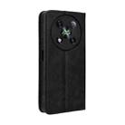 For itel RS4 Magnetic Buckle Retro Texture Leather Phone Case(Black) - 3