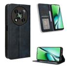 For Itel RS4 Magnetic Buckle Retro Texture Leather Phone Case(Blue) - 1