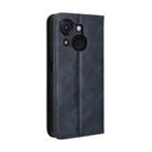 For itel A50C Magnetic Buckle Retro Texture Leather Phone Case(Blue) - 3