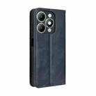 For itel A90 4G Magnetic Buckle Retro Texture Leather Phone Case(Blue) - 3