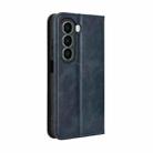 For itel A95 5G Magnetic Buckle Retro Texture Leather Phone Case(Blue) - 3