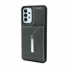 For Samsung Galaxy S20 FE Solid Color Metal Buckle Card Slots Bag Phone Case(Grey) - 2