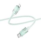 hoco U132 Beijing 1.2m PD27W USB-C / Type-C to 8 Pin Charging Data Cable(Green) - 1