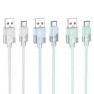 hoco U132 Beijing 1.2m 3A USB to USB-C / Type-C Charging Data Cable(Grey) - 2