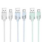 hoco U132 Beijing 1.2m 3A USB to USB-C / Type-C Charging Data Cable(Green) - 2