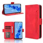 For Itel S24 4G Skin Feel Calf Texture Card Slots Leather Phone Case(Red) - 1