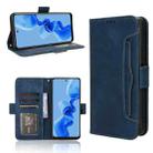 For Itel S24 4G Skin Feel Calf Texture Card Slots Leather Phone Case(Blue) - 1