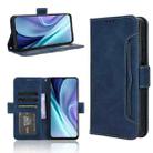 For itel A50 Skin Feel Calf Texture Card Slots Leather Phone Case(Blue) - 1