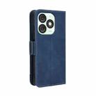 For itel A50 Skin Feel Calf Texture Card Slots Leather Phone Case(Blue) - 3