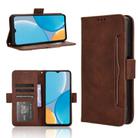 For itel A50C Skin Feel Calf Texture Card Slots Leather Phone Case(Brown) - 1