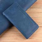 For itel A80 4G Skin Feel Calf Texture Card Slots Leather Phone Case(Blue) - 2