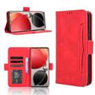 For itel S25 Ultra 4G Skin Feel Calf Texture Card Slots Leather Phone Case(Red) - 1