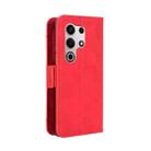 For itel S25 Ultra 4G Skin Feel Calf Texture Card Slots Leather Phone Case(Red) - 3