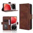 For itel S25 Ultra 4G Skin Feel Calf Texture Card Slots Leather Phone Case(Brown) - 1