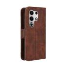 For itel S25 Ultra 4G Skin Feel Calf Texture Card Slots Leather Phone Case(Brown) - 3