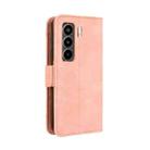 For itel Power 70 Skin Feel Calf Texture Card Slots Leather Phone Case(Pink) - 3