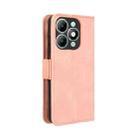 For itel A90 4G Skin Feel Calf Texture Card Slots Leather Phone Case(Pink) - 3