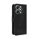 For itel A90 4G Skin Feel Calf Texture Card Slots Leather Phone Case(Black) - 3
