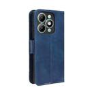 For itel A90 4G Skin Feel Calf Texture Card Slots Leather Phone Case(Blue) - 3