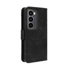For itel City 100 4G Skin Feel Calf Texture Card Slots Leather Phone Case(Black) - 3