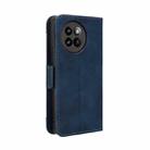 For Xiaomi Civi 4 Pro 5G Skin Feel Calf Texture Card Slots Leather Phone Case(Blue) - 3
