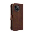 For Xiaomi Civi 4 Pro 5G Skin Feel Calf Texture Card Slots Leather Phone Case(Brown) - 3