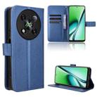 For Itel RS4 Diamond Texture Leather Phone Case(Blue) - 1