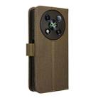 For Itel RS4 Diamond Texture Leather Phone Case(Brown) - 3