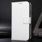 For Itel S24 4G Diamond Texture Leather Phone Case(White) - 2