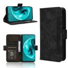 For Huawei nova 12i 4G / Enjoy 70 Pro 4G Skin Feel Calf Texture Card Slots Leather Phone Case(Black) - 1
