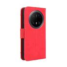 For Huawei Mate 70 Pro / 70 Pro+ Skin Feel Calf Texture Card Slots Leather Phone Case(Red) - 3