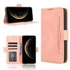 For Huawei Mate 70 Skin Feel Calf Texture Card Slots Leather Phone Case(Pink) - 1