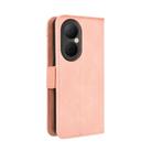 For Huawei Enjoy 80 4G / nova Y73 4G Skin Feel Calf Texture Card Slots Leather Phone Case(Pink) - 3