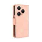 For Huawei Pura 80 5G Skin Feel Calf Texture Card Slots Leather Phone Case(Pink) - 3