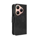 For Huawei Pura 80 5G Skin Feel Calf Texture Card Slots Leather Phone Case(Black) - 3