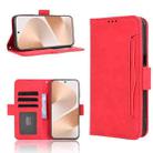For Huawei Pura 80 5G Skin Feel Calf Texture Card Slots Leather Phone Case(Red) - 1