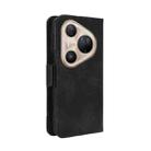 For Huawei Pura 80 Ultra 5G Skin Feel Calf Texture Card Slots Leather Phone Case(Black) - 3