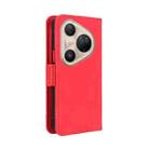For Huawei Pura 80 Ultra 5G Skin Feel Calf Texture Card Slots Leather Phone Case(Red) - 3
