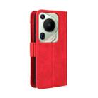 For Huawei Pura 70 Pro / 70 Pro+ Skin Feel Calf Texture Card Slots Leather Phone Case(Red) - 3