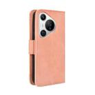 For Huawei Pura 70 Skin Feel Calf Texture Card Slots Leather Phone Case(Pink) - 3