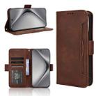 For Huawei Pura 70 Skin Feel Calf Texture Card Slots Leather Phone Case(Brown) - 1